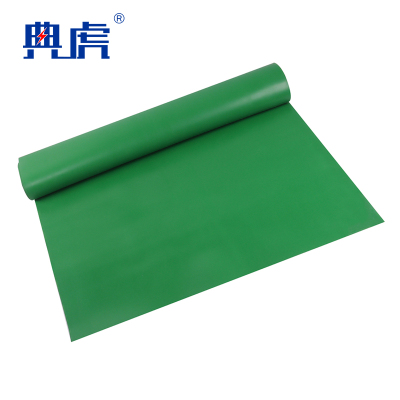 典虎 绝缘橡胶垫 绿色平面3mm*1.2m*10m 卷