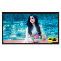 经科JK画框投影幕布投影机中边框N4-FL/W1玻纤白幕180寸4:3