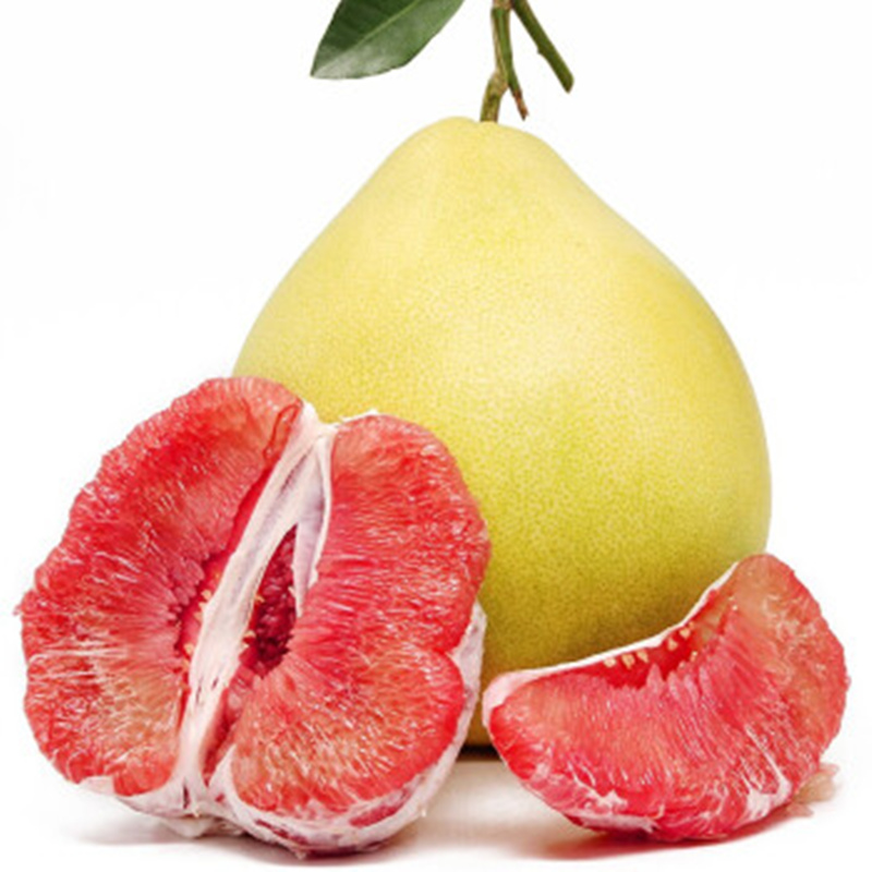 福建平和琯溪红肉蜜柚9斤 2-4个装带箱 红柚 新鲜红心柚子 青孖集水果
