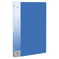 齐心 AB151A-W 超坚固 轻便夹 A4 双强力夹 蓝 单个装