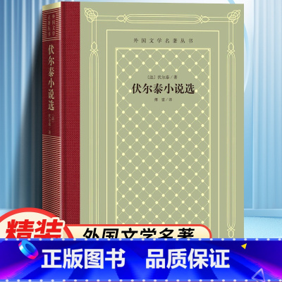 网格本:伏尔泰小说选 [正版]精装 伏尔泰小说选 伏尔泰著 网格本人文社外国文学名著丛书 人民文学出版社 中小学生课外阅