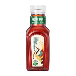 农夫山泉东方树叶335ml装桂花乌龙茶/茉莉花茶青柑普洱无糖茶饮料