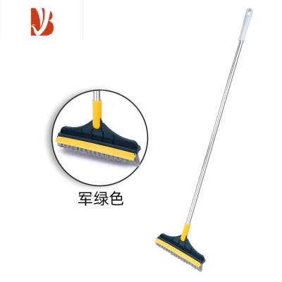 三维工匠胜兰地缝刷浴室洗墙厕所瓷砖刷硬毛地板刷缝隙清洁刮板刷蓝宇地刷
