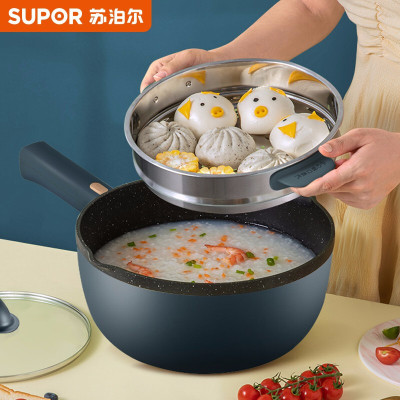苏泊尔(supor)电炒锅 家用多功能炒菜宿舍电煮锅 电热火锅 大容量蒸煮