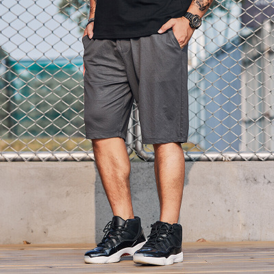 珂卡慕(KEKAMU)大码男装休闲男胖子潮肥佬肥胖人加肥号子深灰