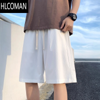 HLCOMAN美式短裤男夏季速干沙滩裤可下水宽松过膝六七分裤冰丝运动篮球裤