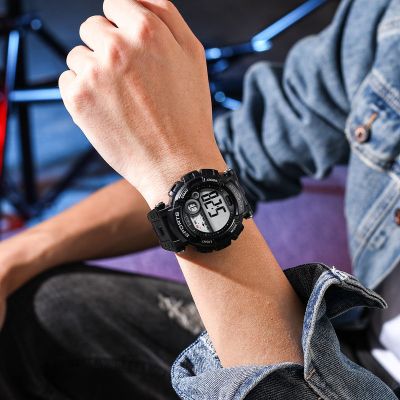 铭侣电子表男女情侣儿童手表男童小学生夜光潮流青少年中学生大童男孩防水防摔电子表