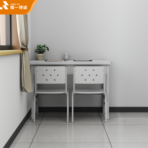 精一博诚士兵学习桌士官写字桌学员电脑桌内务办公桌宿舍干部 二抽桌+椅子