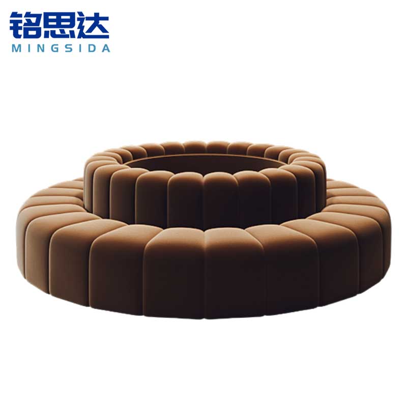 铭思达圆形休闲沙发2.5米张