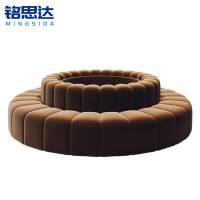 铭思达圆形休闲沙发2.5米张