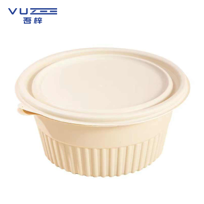 吾梓 可降解圆碗 500ml*300个/箱