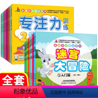 ?送小手工1本[16册]迷宫大冒险+专注力训练 [正版]趣味找不同全8册幼儿益智小学生高难度找茬儿童书观察智力提高孩子注