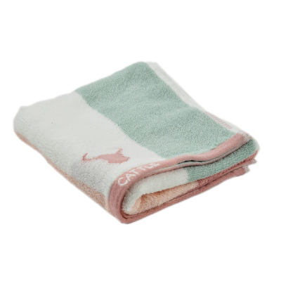 鲸轩 M502 35*73cm 95g 岁月童话毛巾(计价单位:条)粉色