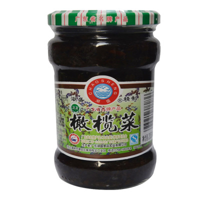 潮盛(CHAOSHENG)精制橄榄菜285g瓶装榨菜下饭菜面条泡面好搭档酱菜类蔬菜类