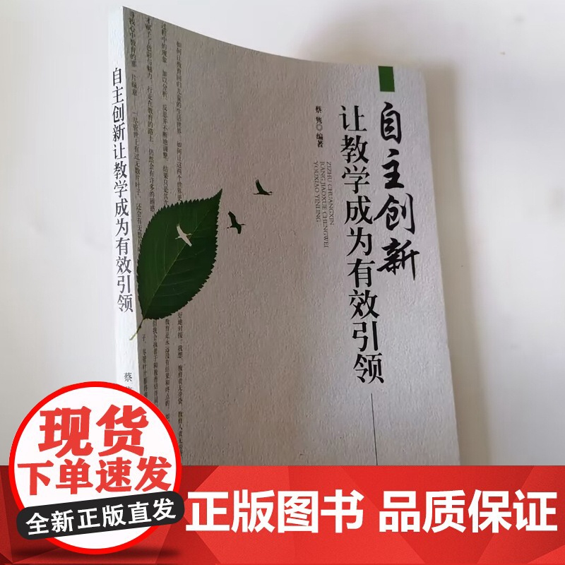 自主创新 让教学成为有效引领