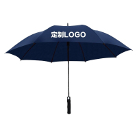 翌嘉 YJ5081603 全纤维单层雨伞 可定制logo可印图案 藏青色 伞直径115cm 10把起订