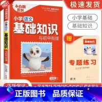 语文 [通用版] 小学升初中 [正版]万唯小学基础知识与初中衔接大全手册语文数学英语小升初总复习资料四五六年级小学升初中