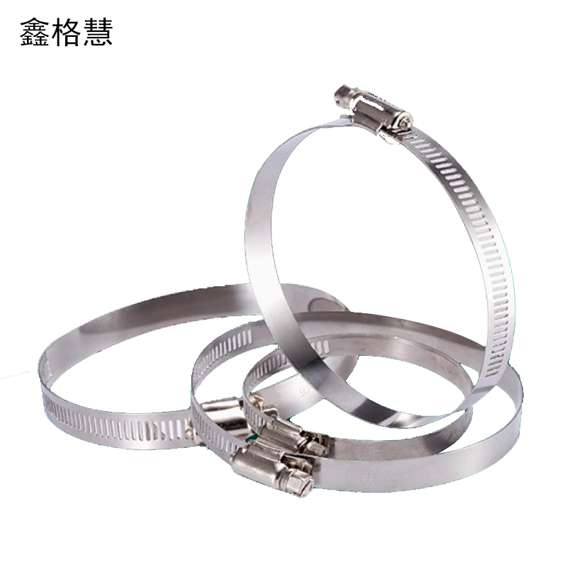 鑫格慧 不锈钢喉箍抱箍管卡卡箍10个/包 400mm 包