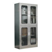 汉诺鑫威不锈钢文件柜档案柜资料柜器械柜储物柜仪器柜304全上下玻璃器械柜