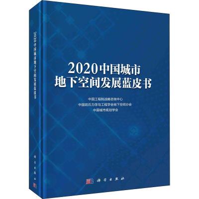 醉染图书2020中国城市地下空间发展蓝皮书9787030699053