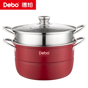 德铂Debo博尔顿蒸锅不锈钢大容量