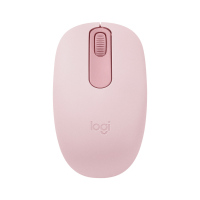 罗技(Logitech)M196 无线蓝牙鼠标 办公鼠标 笔记本商务办公家用 小巧便携 对称手型 玫瑰粉