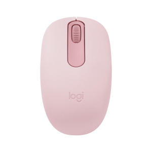 罗技(Logitech)M196 无线蓝牙鼠标 办公鼠标 笔记本商务办公家用 小巧便携 对称手型 玫瑰粉