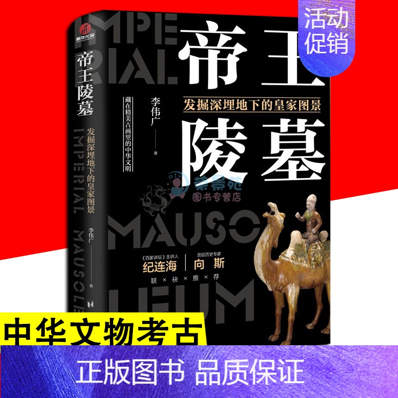 [正版] 帝王陵墓 考古现场历代悬案文明考古文物考古中国通史文化史考古类中宝藏趣说中国历史知识科普书籍ys