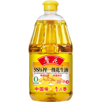 鲁花5S物理压榨一级花生油1.8L鲁花花生油家用厂家直发 1.8L