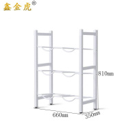 鑫金虎水桶置物架纯净水支架6位 660*350*810mm