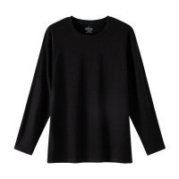 冬纯棉单件上衣保暖男士内衣全棉毛衫打底秋衣薄款工厂