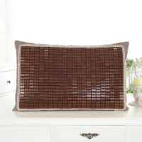 美帮汇夏天麻将靠枕套 夏季沙发靠垫套子 竹凉席抱枕套欧式抱枕外套