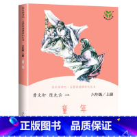 童年(上册) 小学通用 [正版]人教版快乐读书吧6六年级上下册汤姆索亚历险记童年爱的教育小英雄雨来爱丽丝漫游奇境小学课外
