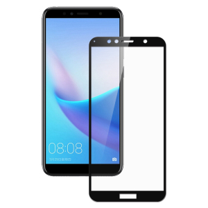 [买2送手机壳]轻万适用华为畅享8e钢化膜honor全屏玻璃贴膜huawei全屏高清保护膜
