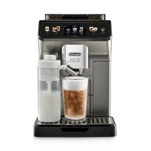 德龙(Delonghi)咖啡机 冷萃版探索者 家用全自动咖啡机原装进口 51款全彩触屏智能互联ECAM450.86.T