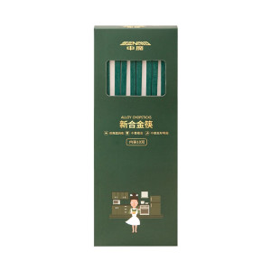 申魔家用不易发霉防滑公筷高档餐具套装合金筷子十双装合金筷10双装SC22K07