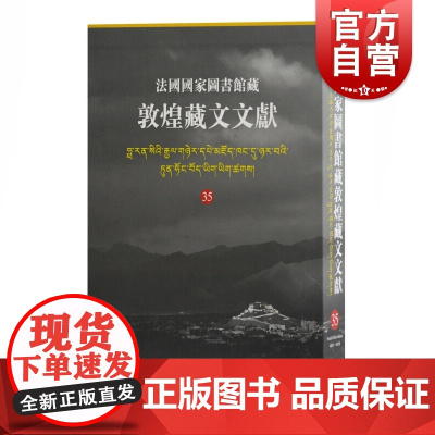 法国国家图书馆藏敦煌藏文文献35 精装十万颂般若波罗蜜多经敦煌藏经洞的古藏文文献民族文化考古参考书籍上海古籍出