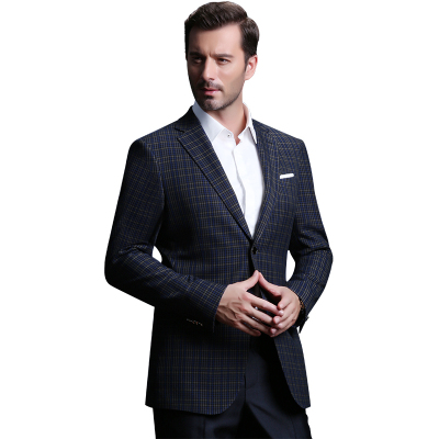 男士西服BAROMON/培罗蒙春秋男士商务休闲西服男装便西英伦修身小西装外套EDXBH5207