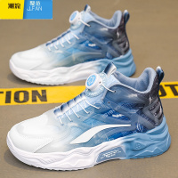 聚范莆田运动男鞋夏季2024新款青少年跑步休闲厚底增高网红旋转扣球鞋