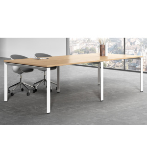 匡大钢架会议桌培训桌2400*600*750MM