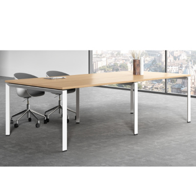 匡大钢架会议桌培训桌2400*600*750MM