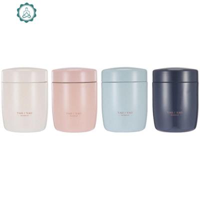 户外网红小巧焖烧杯女不锈钢焖粥杯真空保温饭盒闷烧壶小汤罐保温封后点点罐粉500+不锈钢三件套焖烧杯/罐