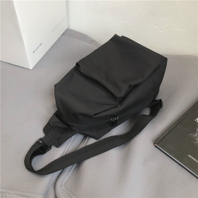 NEWLAKE斜挎包女韩版大包百搭简约大容量日系大学生上课包帆布单肩包胸包单肩包