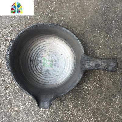 贵州手工安顺粗砂砂锅土沙锅小砂锅砂碗瓢土砂锅砂锅粉鸡1个 FENGHOU 17cm单手柄小砂瓢深6cm左右煲