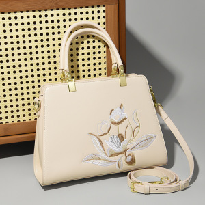 托特包中国风刺绣手提包新款女包高级感轻奢大容量单肩斜挎婚包