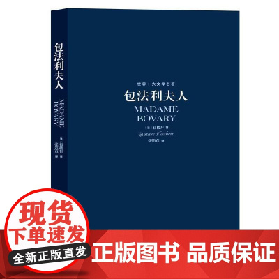 世界十大文学名著 包法利夫人 福楼拜经典之作 深刻剖析 19 世纪法国社会与人性困境 文字精准细腻 被誉为 新古典主义