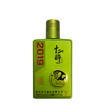 全兴小酒十二醉生肖小酒100ML*1瓶白酒(颜色生肖随机发)