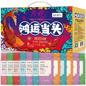 天地粮人 鸿运当头精品十二种杂粮套盒 4.2kg(单位:盒)