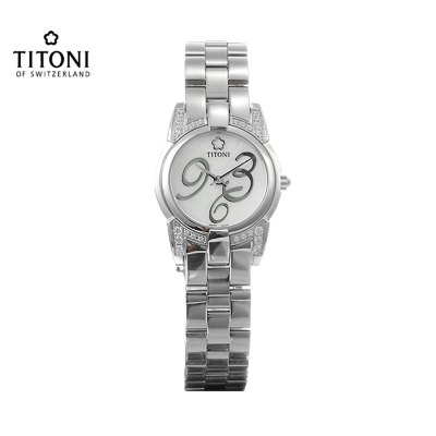 TITONI梅花宇宙系列女士石英表TQ42922S-DH-359