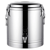 mosh 不锈钢保温桶50L带龙头 商用大容量奶茶桶密封桶汤桶工地保温桶